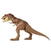 Jurassic World Extreme Damage Tyrannosaurus Rex Action Figure، Transforming Dinosaurant Toy with Motion