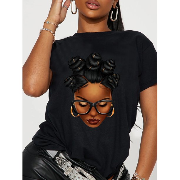 Vibrant Womans Crew Neck T-Shirt - Soft, Breathable, Casual Short Sleeve Top for Spring & Summer, Womens Comfortable Clothing for Everyday Wear, Perfect for Outdoor Activities