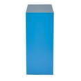 thumbnail image 3 of Scranton & Co 2 Shelf Metal Bookcase in Blue, 3 of 3