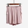 thumbnail image 7 of Hilenly Womens Pajama Shorts Lightweight Elastic Waist Modal Pajama Bottoms Soft Comfy Lounge Shorts with Pockets, 7 of 7