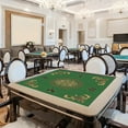 thumbnail image 4 of DeskAKBK Mahjong Mat Reduction Mahjongg Table Mat Mahjong Accessories Tablecloth Game Poker Domino Game Game Mat For Card Board And Tile Games 70x70cm,Gifts For Women, 4 of 5