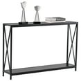 Zimtown Console Table Sofa Table with Storage Shelf, Narrow Long
