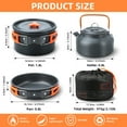 thumbnail image 3 of cookware,Cookware Pans Set Pot Pan Set Pan Set Camp 16pcs Pot Pan Cookware Set 16pcs Camp Cook Set Eryue Cutlery Set Yuanz Cutlery Set Set Hxber Qudai Siuke, 3 of 6