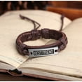 thumbnail image 3 of Best Friend 2 Pieces Bracelet Brown Dark Brown Friendship bracelets, Jewl:BFFB, 3 of 4