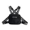 Moda Pecho Rig Bag Mujeres Hombres Hip Hop Street Chaleco Paquete de chaleco (Negro) Tmvgtek Oficina Multiescena Multifunción