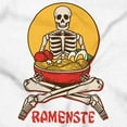 thumbnail image 2 of Zen Skeleton Yoga Ramen Namaste Toddler Boy Girl T Shirt Infant Toddler Brisco Brands 3T, 2 of 5