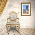 thumbnail image 3 of Hyler, JB 11x14 Gold Ornate Wood Framed with Double Matting Museum Art Print Titled - Greek Isle, 3 of 4