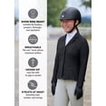 thumbnail image 4 of KERRITS Kids' Affinity Aero Show Coat Equestrian Jacket, Color: Black, Size: M, 4 of 6