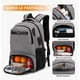 thumbnail image 3 of Mochila De Almuerzo Antirrobo Impermeable A Portátil 15,6i Diseño De La Tela Oxford Modelo Gris, 3 of 4
