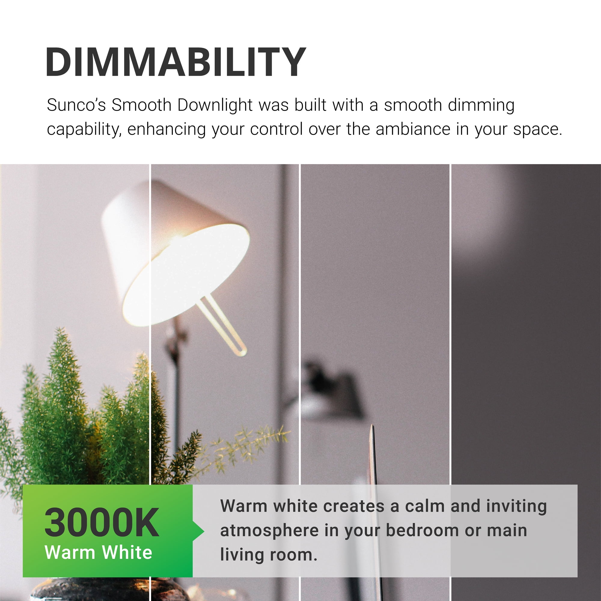 Sunco 10 Pack A15 LED Bulb Dimmable Refrigerator Appliance Bulbs 8W Equivalent 60W 3000K Warm White 800 LM, E26 Medium Base, Instant On, Super Bright, Indoor Outdoor Light - UL