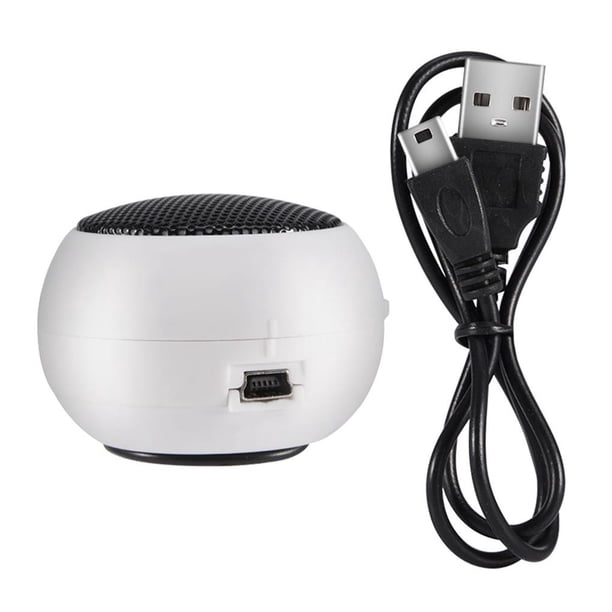 Mini Altavoz Portátil De Viaje De 3,5 Mm Batería Incorporada Para Teléfono Móvil Mp3 Pc Blanco Moyic EL009368-00