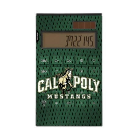 Cal Poly Mustangs Desktop Calculator NCAA