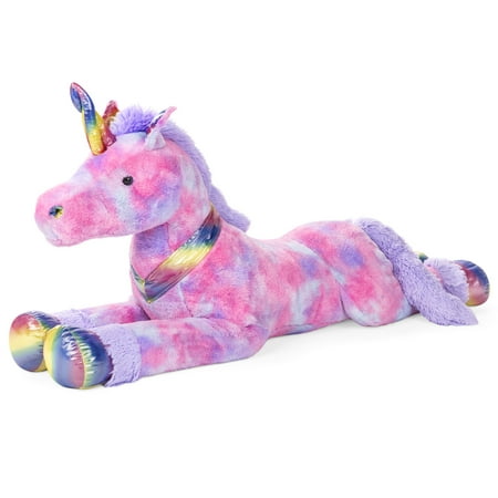 Best Choice Products 52in Giant Plush Unicorn Stuffed Animal w/ Large Sparkly Details, Rainbow (Best Stuffed Burger Ideas)