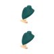 thumbnail image 3 of Qarigey Jewlery Display Stand Organizer Wooden Bust Chain Holder Verde M 2piezas, 3 of 4