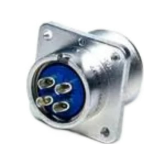 97-3102A-14S-6S(639) Circular MIL Spec Connector 6P Sz 14S Box Mount Socket Recept Solder