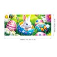 thumbnail image 3 of XGFHYJEH Easter Decoration, Easter Decorations for the Home, Easter Decor, Spring Wreath Fence Easter New Photo Material Photography Background Cloth, 3 of 6