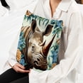 thumbnail image 6 of Rhinoceros Covers Set of 2, Unique Patterns, 16x16 18x18 20x20 Inches for Various Occasions, Decorative Cushion Inserts for Couch and Bed, 6 of 6