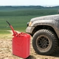 thumbnail image 2 of Ktaxon Portable Jerry Can 20L 5Gal Capacity, Emergency Backup Fuel Container, Red, US Standard, 2 of 12