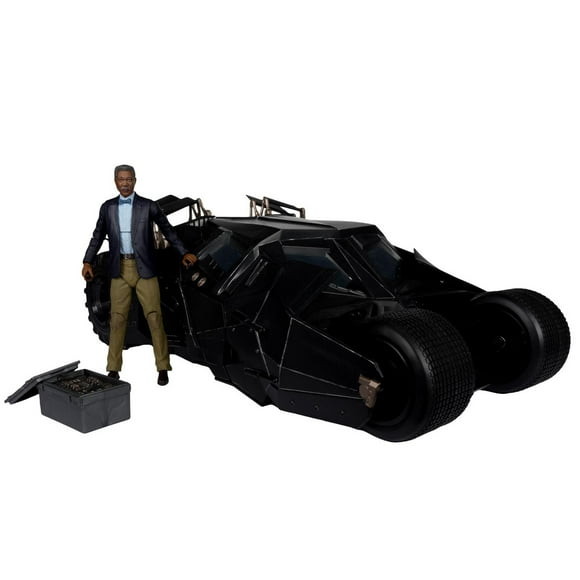 Tumbler with Lucuis Fox (Gold Label) DC Multiverse