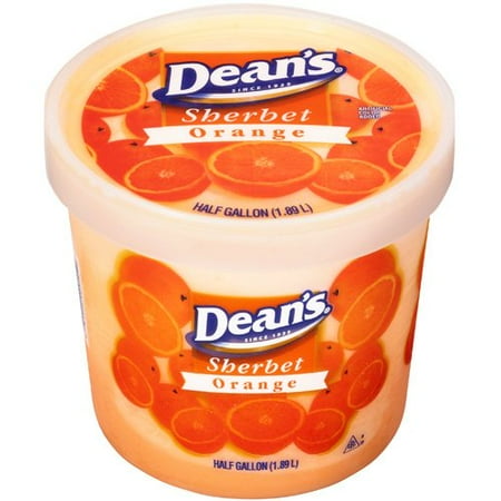 Dean?s Orange Sherbet, .5 gal