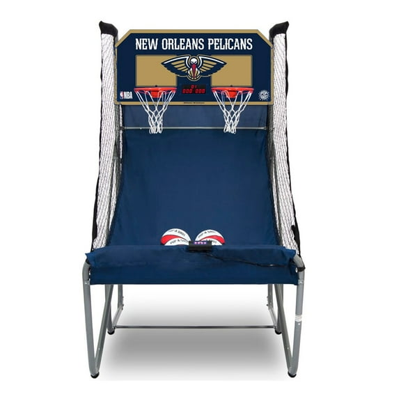 Pop-A-Shot New Orleans Pelicans Home Dual Shot Basketball Game