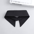 thumbnail image 5 of Zhengup Fake Collar Detachable Dickey Collar Blouse Half Shirts Peter Pan Lapel Shirt Collar Faux False Collar for Women Girls, 5 of 6