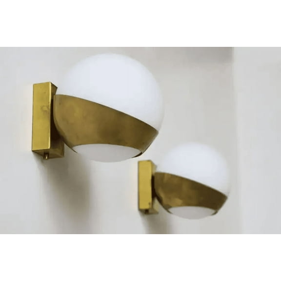 Pair of Stilnovo wall sconce Night light Mid Century Modern Lighting Fixture for Home Decor Lighting sputnik lamp Italian Lamp for kitchen