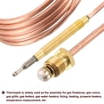 thumbnail image 4 of Gas Fireplaces Thermocouple M6x0.75 for Gas Stove Oven Water Heater Replacement Parts 23.62" Long, 4 of 6