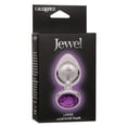 thumbnail image 2 of CalExotics Jewel Plug Anal Rond en Aluminium, Améthyste Grand, 2 of 5