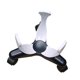 thumbnail image 2 of de entrenamiento de baloncesto con abrazadera deslizante de centro bajo y ruedas giratorias para mejorar las habilidades. Soporte flexible para Blanco, 2 of 8