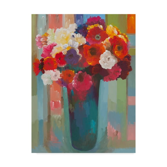 Trademark Fine Art 'Bright Bouquet' Canvas Art by Hooshang Khorasani