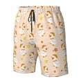 thumbnail image 2 of Yiaed Cute Duck And Flower Print Men's Swim Trunks with Lining Quick Dry Sports Shorts Beach Shorts Boardshorts-X-Large, 2 of 5