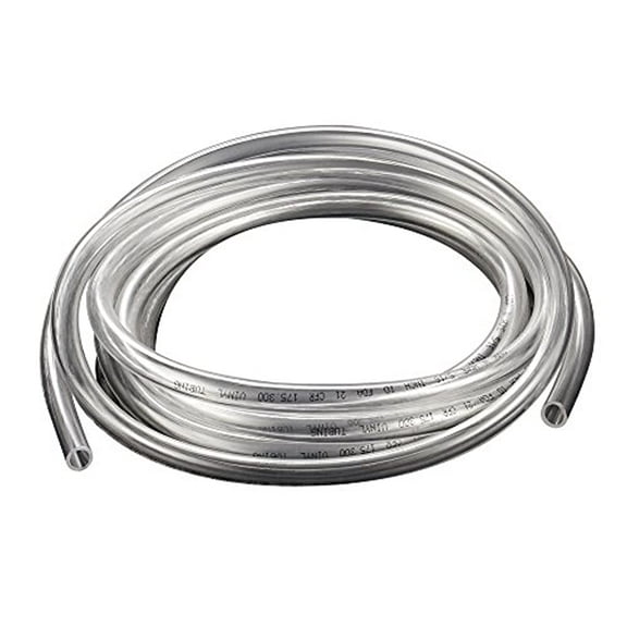 Cook N Home 5/16" ID 7/16" OD Food Grade Tube, 10 Ft, Hose for water pipe home brewing wine making pump transfer