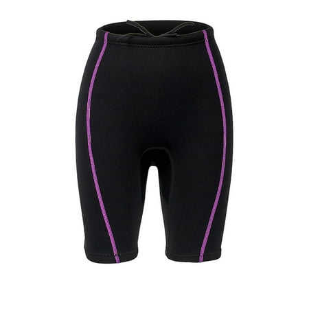 Staron Women s Wetsuit .5mm Two Piece Shorty Snorkeling Surfing Diving Suit Neoprene Warm Thermal Protection Black M