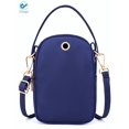 thumbnail image 3 of Deago Cell Phone Purse Small Crossbody Shoulder Bag Smartphone Wallet Phone Holder for Women (Blue), 3 of 10