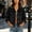 Black, variant on Womens Denim Jacket Long Sleeve Lapel Button Up Tops Fashion Casual Jean Coat with Pockets Black Size 2XL
