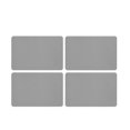 thumbnail image 4 of 4 piezas de tapetes escurridores de platos, bandeja de secado, absorbentes de agua, tapetes escurridores de platos resistentes gris, 4 of 9