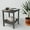 Gray, variant on TORVA Patio Adirondack Side Table, Outdoor End Tables All-Weather Resistant HDPE Humidity-Proof Long Time Use for Deck, Lawn,Garden, Porch, Backyard End Table Brown