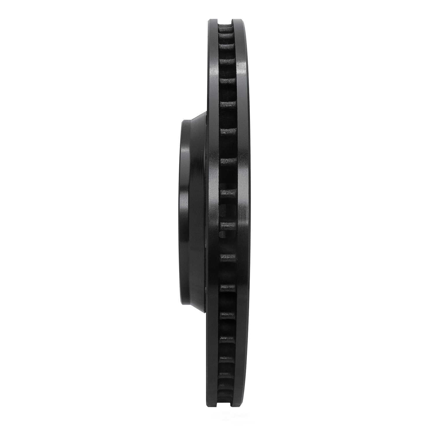 Dynamic Friction Company 633-76085R DFC Brake Rotor - Drilled And Slotted - Black