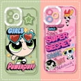 thumbnail image 2 of Funda Para Samsung Galaxy A42 A50 A50S A30S A22 A30 A20 A31 A32 A33 A51 A52 A53 A52S 4G 5G Carcasa Del Teléfono Las Chicas Powerpuff Suave Patrón De TPU Transparente Moda, 2 of 4