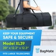thumbnail image 2 of Telescope Bag bagmate Multipurpose Shock-Absorbent 39in, 2 of 7