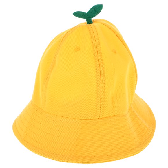 1Pcs Kids Fishing Cap Bucket Shape Sun Protection For Beach Day Cotton Polyester Toddler Hat