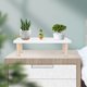 thumbnail image 2 of Macetas para plantas, decoración, estantes, soporte elevador, pequeño soporte para flores, madera maciza, madera, 2 of 6