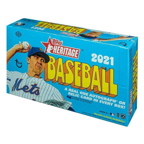 2021 Topps Heritage HOBBY Baseball Sealed Box