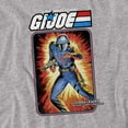 thumbnail image 2 of G.I. Joe Cobra Commander Card Unisex Adult T-Shirt, Athletic Heather, X-Large, 2 of 6