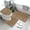 Leopard #01, variant on Winter Snowflakes Blue 3 Piece Bathroom Rugs Set, Bath Mat + Contour Mat + Toilet Seat Cover, Non-Slip Soft Microfiber Christmas Bathmat for Tub Shower Room Decor, Machine Washable