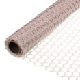 thumbnail image 1 of Unique Bargains 23.6 Inch x 5 Yard Openwork Flower Floral Bouquet Wrapping Mesh Paper, Khaki 1 Roll, 1 of 7