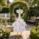 thumbnail image 3 of CaiYueKe Waterproof Goose Costume Set Porch Statue Outfit, Rustic Style with Hat, Outdoor Durable Polyester, Lawn Patio Garden Pathway Decor for Christmas Easter Thanksgiving Holiday, 3 of 4