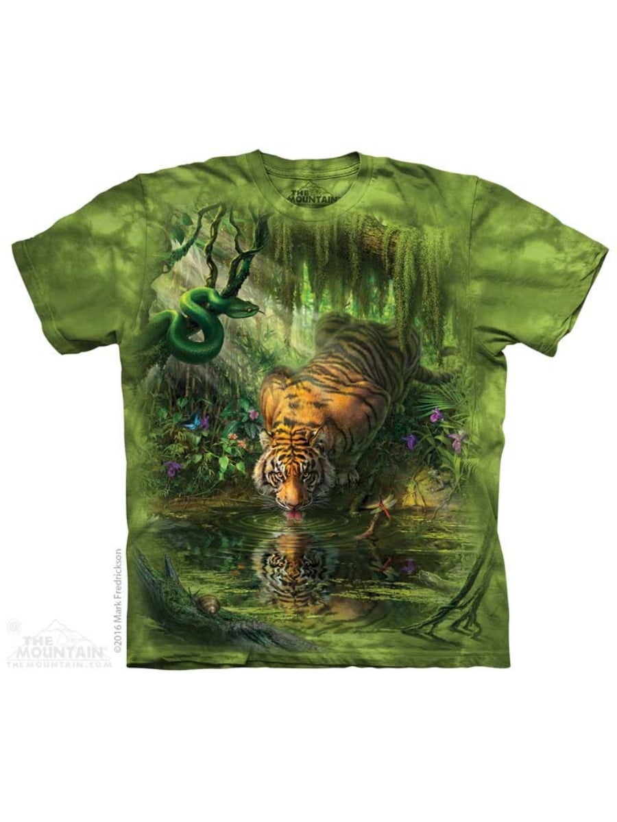 Rainbow Tiger T Shirt Adult Unisex The Mountain 
