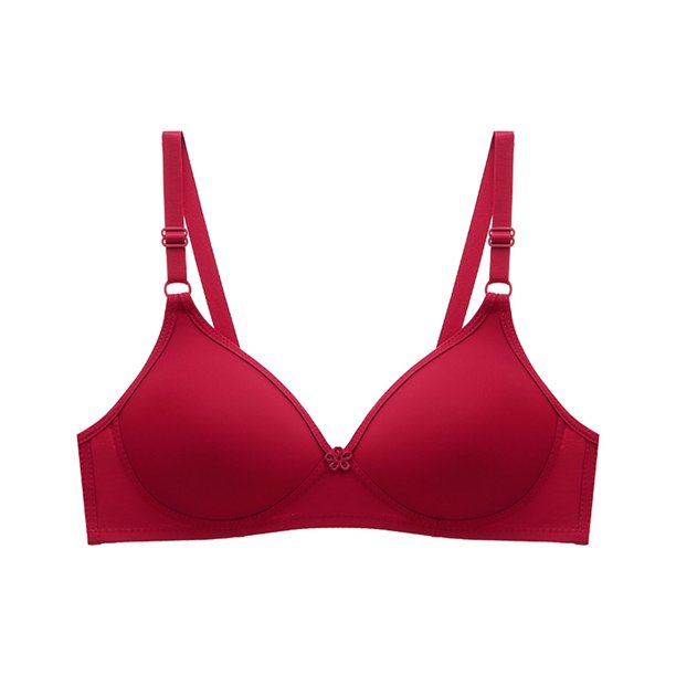 Sujetador de mujer Soild Wire Free Ropa interior Sujetador de una pieza Todos los días Ropa interior de copa pequeña Fridja nalpqowj8060